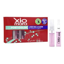 Xiomara Ampolletas Post- Color Para Fijación Del Color 12ampollas