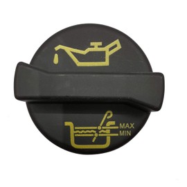For Fiat 71740676 Oil Filler Cap Black Compatible with Fiat 500 Grande Punto Punto Evo Idea Panda