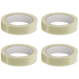 4 Packs Transparent Packing Tape 24mm x 66m – Extra Long Packaging Sellotape General Purpose Cellotape for Parcels, Sticky Sealing, Crafts and Dispensers.