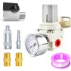 TAILONZ PNEUMATIC Air-Compressor Accessories 1/4 Inch BSP Pressure Regulator for