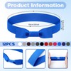 Breathffy 24 Pcs Hat Bands Decorative Feathers for Cowboy Panama