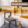 OFIDELITY 6 Pack Plastic Chair Covers for Dining Room Chairs,