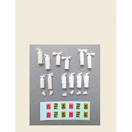 Dan Models 35283-1/35 - Fire-extinguishers (12 pcs) Set of Parts, Scale kit