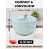 OPTIVICE Plastic 5L Salad Spinner Large | Large Capacity with