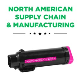 Clover Remanufactured Extra High Yield Toner Cartridge Replacement for Xerox 106R03691 | Magenta