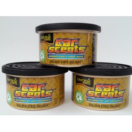 Car Scents California Sents Golden State Delight Lufterfrischer 3er Sparpack - Set