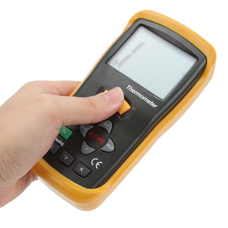 DT‑610B High Accuracy High Temperature Thermometer Electronic Thermocouple Thermometer with