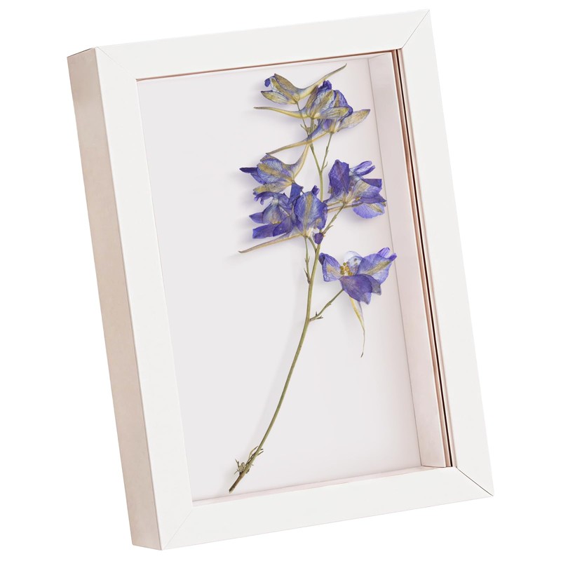 Box Frames White Picture Frame - 8X10 Deep Shadow Box