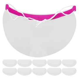 BESTYASH Cubiertas De Ojo Para Corte De Pelo Visera Transparente 50 Pz