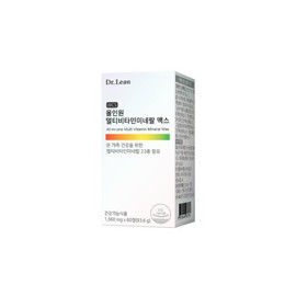 J&M Dr.Lin All-in-One Multivitamin Mineral Max Multivitamin Nutritional Supplement 1 unit / 닥터린 올인원 멀티비타민미네랄 맥스 종합비타민 영양제 1개