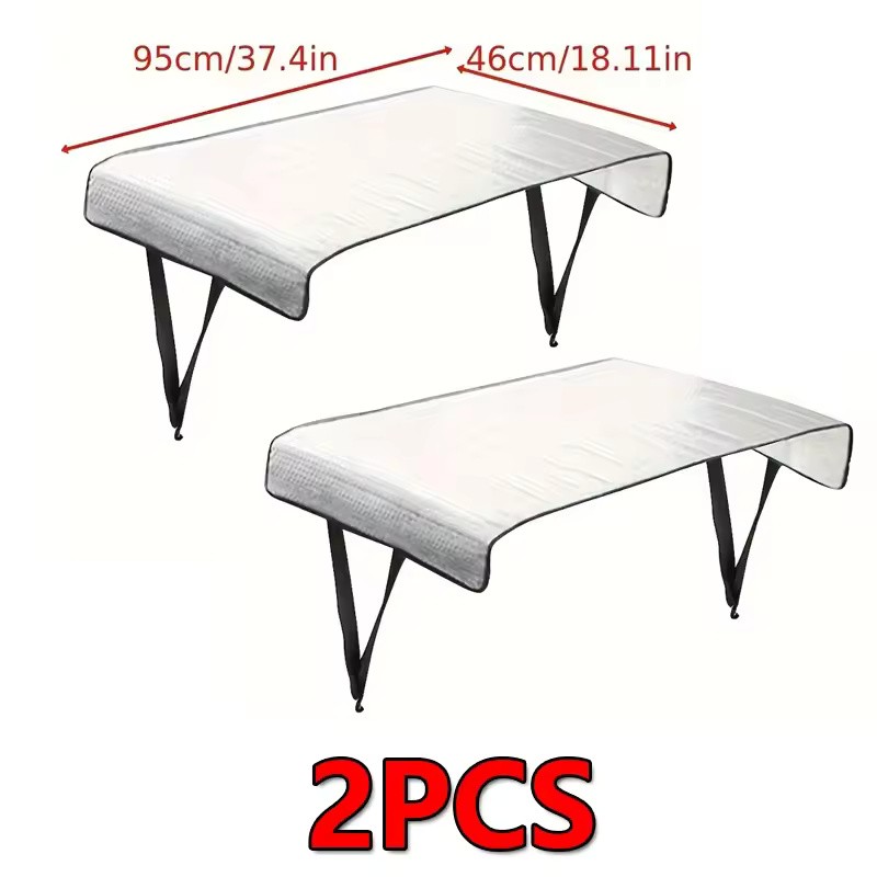 2 Pack Outdoor Air Conditioner Cover Waterproof Rainproof AC Unit