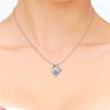 Cate & Chloe Eloise White Gold Pendant Necklace, Women's 18k