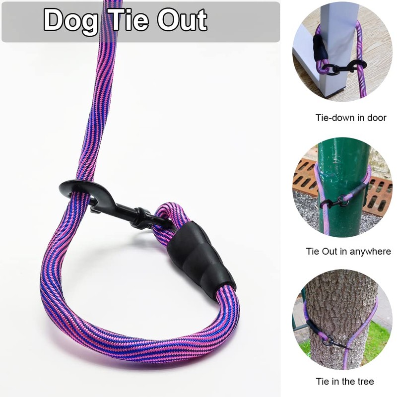 BTINESFUL 8ft 12ft 20ft 30ft 50ft 75ft Dog Tie-Out Long