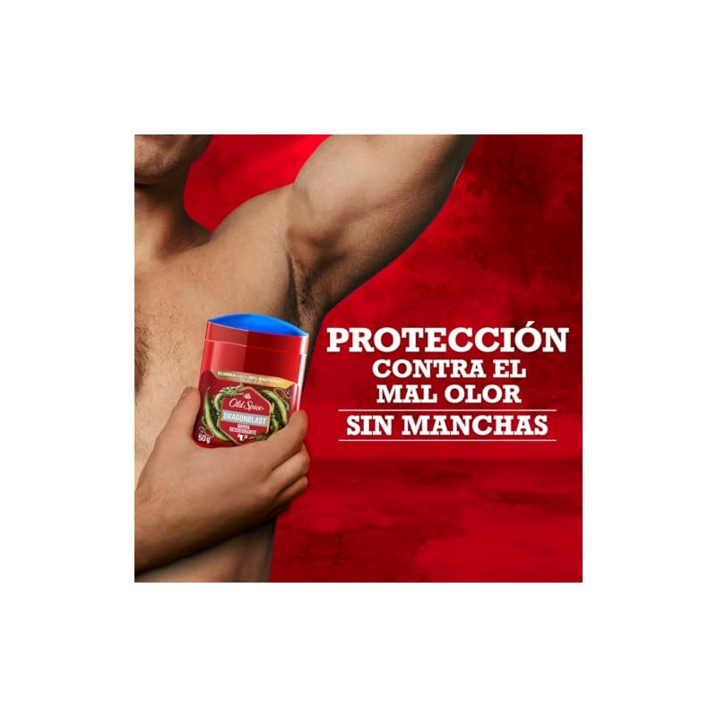 OLD SPICE, Desodorante en Barra, Dragonblast, Aroma a Cedro, Cuidado