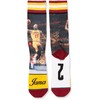 Stance King James Crew Calcetines para hombre, Amarillo, Sock Size:10-13/Shoe