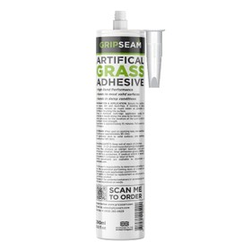 GripSeam Artificial Grass Adhesive - 290ml MS Polymer Adhesive for Synthetic Grass Surfaces (1 tube)