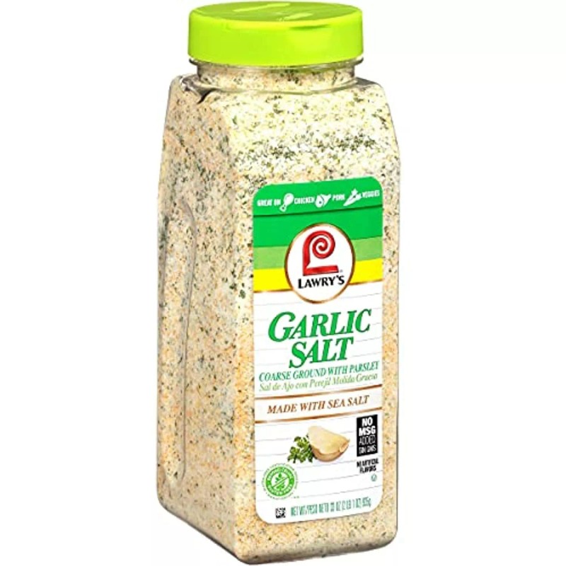 Lawry's Coarse Ground Garlic Salt With Parsley, 33 oz