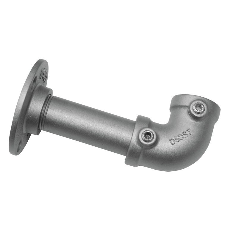 GARDINIA Industrial Home Series Wall Support for Curtain Rods with