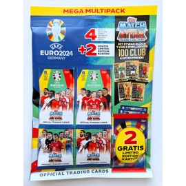 Topps Euro 2024™ Match Attax Ultra Mega Multipack Trading Cards