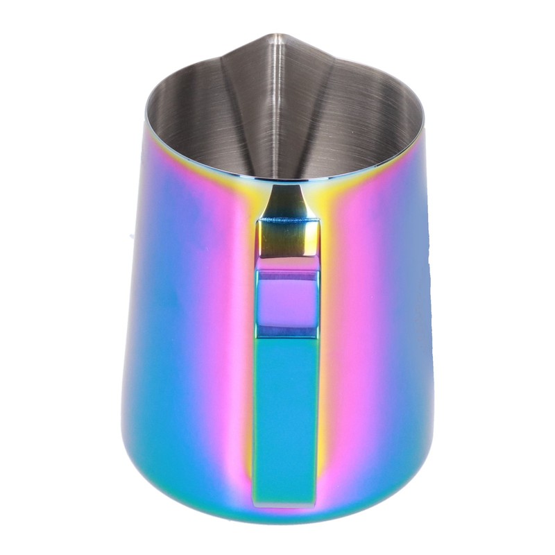 Coffee Frothing Cup Colorful 600ml Milk Frothing Pitcher 304 Stainless
