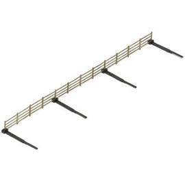 Hornby R537 00 Gauge Lineside Fencing,Brown,305 mm