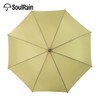 SoulRain 48" Arc Classic Wood Handle Umbrella Auto Open Windproof