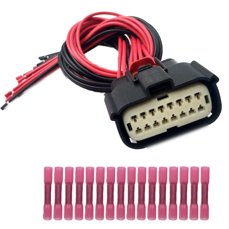 LIZAPUS Headlights Connector Pigtail Compatible with Ram 1500 2019-2025 68533273AB