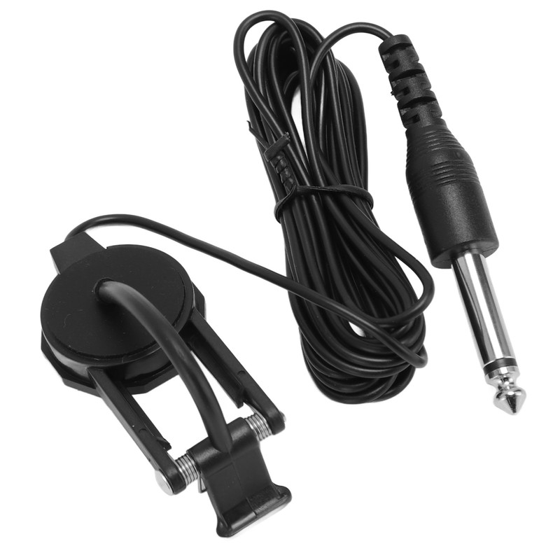 Violin Pickup Professional High Sensitivity 6mm Jack Compact Portable Clip