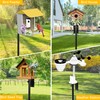 YINGYM Bird House Pole, 95 Inch Heavy Duty Bird Feeder