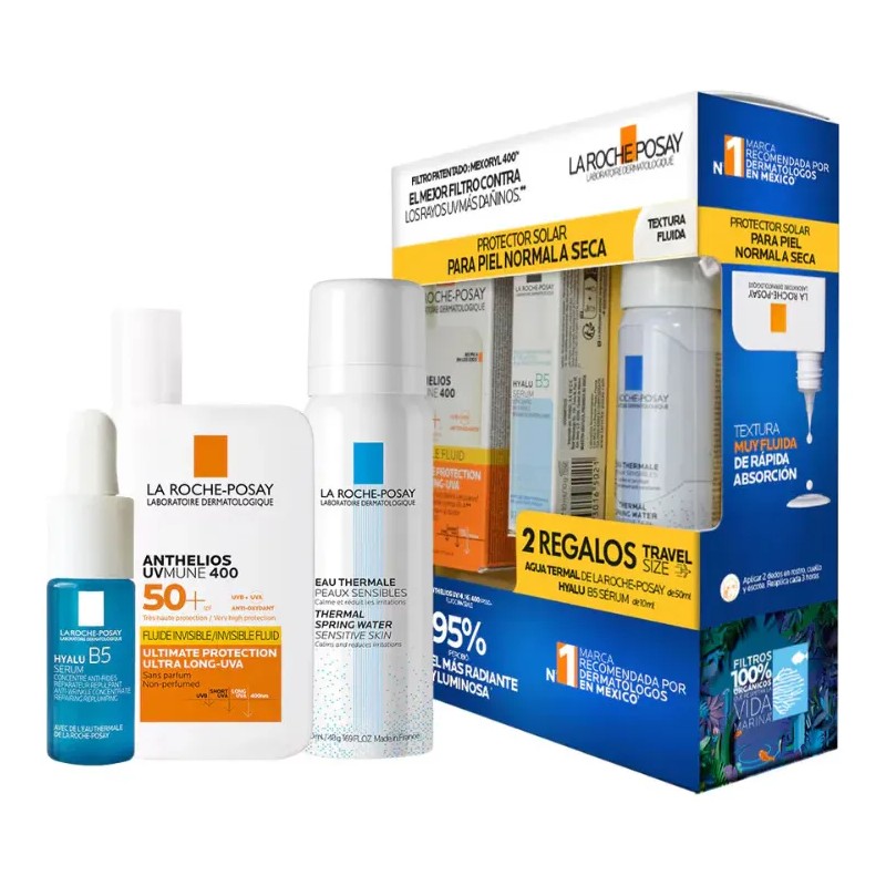 Kit Protector Solar Anthelios Mune Aguatermal Hyalu