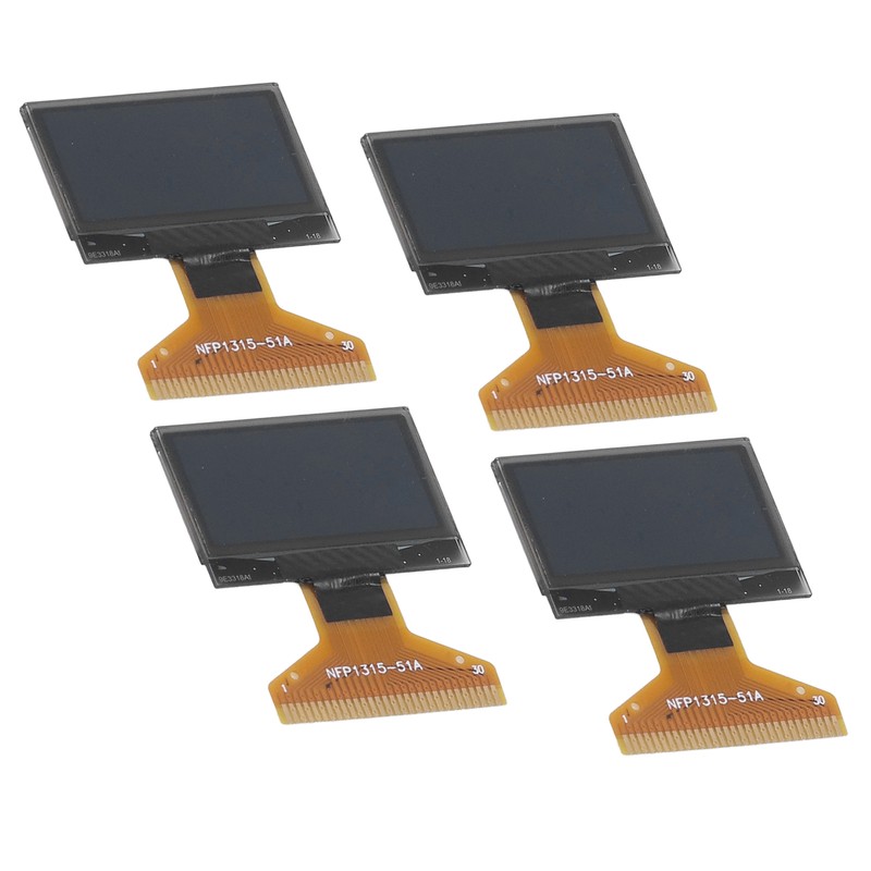 4Pcs LCD Display Module Thin Plastic Layer 128 X 64