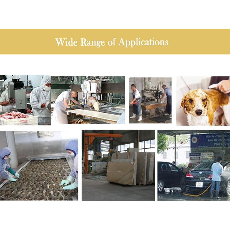 Nanxson Men's Waterproof Apron Thick Rubber Apron Adjustable Work Apron