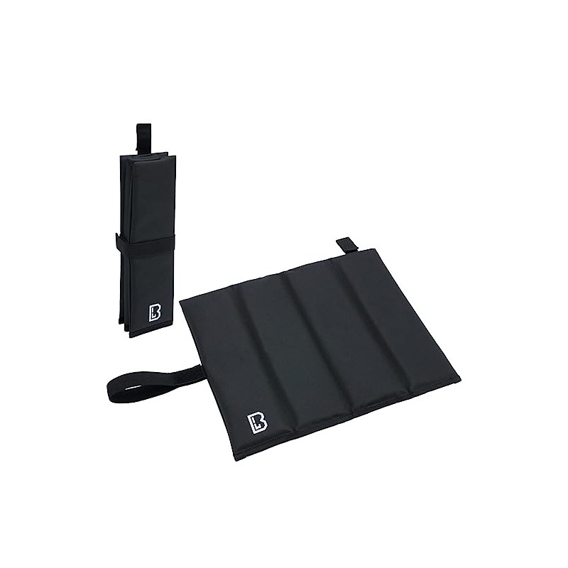 Brandit Folding Mat / Sit Mat Folded, Colour: Black