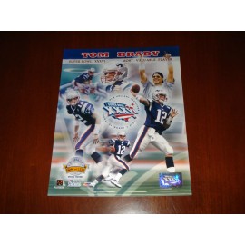 PHOTOFILE TOM BRADY Platinum Edition SUPER BOWL XXXVI MVP 8x10 Photo Limited to 1000
