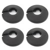 Yinpecly 4Pcs Fit 1/2 inch Outer Diameter Flange Water Pipe