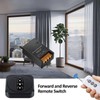 12v Forward Reverse Remote Switch with 30a Relay,RF DC 12v