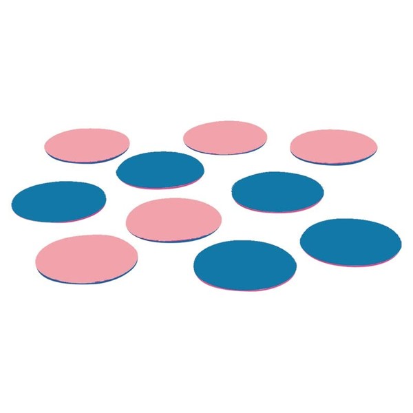 EVERNEW ETE092 Indoor Sports Reversi, Set of 10, Diameter 9.1