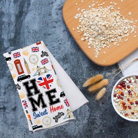 Generic London Kitchen Towel - Waffle, 40.5cm x 61cm, Sweet Home London TOWEL