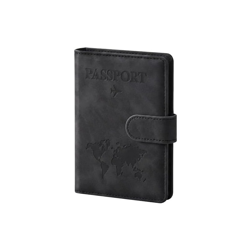 Timotech Porta Pasaporte y Visa con Protección RFID, Funda para