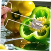 BIUDECO Fruit and Vegetable Kernel Remover Fruit Corer Tool Jalapeno