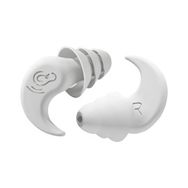 Reusable Ear Plugs Sound Insulation Earplugs Hearing Protection Noise Prevention For Sleeping Working Traveling Swimming (white)