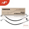 A-Premium Rear Driver and Passenger Brake Hydraulic Hose Compatible with