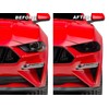 SEC10 Headlight Tint; Smoked Compatible For 18-23 Mustang GT, EcoBoost