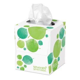 Seventh Generation Facial Tissue Cube, 2-ply, 1 box, 85 tissues