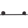 Towel Bar Copper Retro Space Saving 40CM Multifunctional Tilt Proof