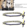 2Pcs Ribbon Leis Double Braided Necklace Graduation Congrats Accessory for
