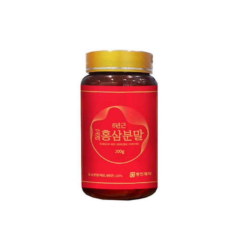 6년근 정삼당 고려홍삼분말 200g병/한국/정삼당 위탁판매몰 6-Year-Old Red Ginseng Powder 200g
