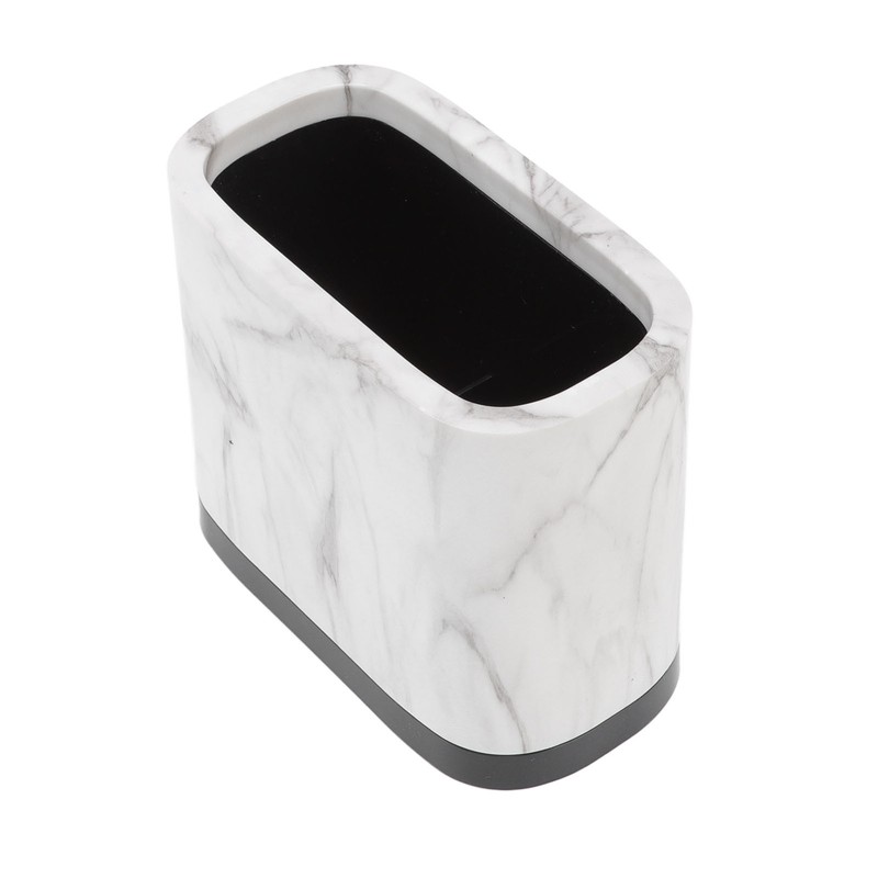 Marble Pattern Pen Holder Fashionable Minimalist Makeup Brush Holder Cup