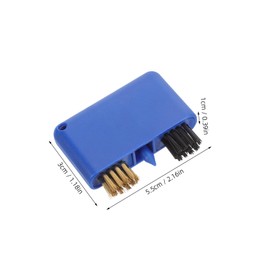 KOMBIUDA 2Pcs Golf Ball Cleaning Brush Three Club Brush Tool for Efficient Club and Ball Maintenance Lightweight Durable Design