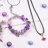 63 Pcs Bracelet Making Kit Big Hole Beads with Metal